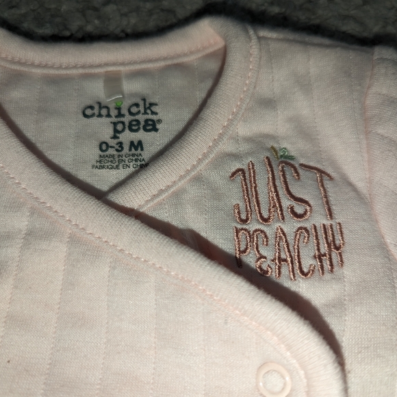 Chick Pea 2pc baby girl outfit. Pull over sweater. - Picture 3 of 4